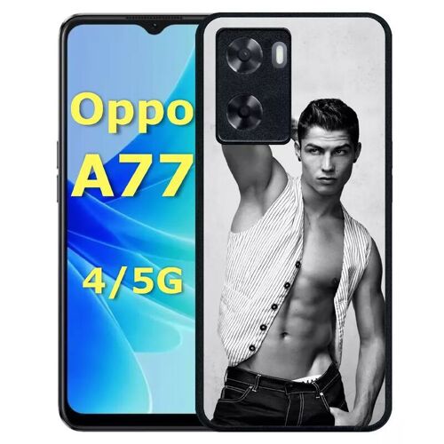 Coque Pour Oppo A77 4g/5g - Cr7 Cristiano Ronaldo Body Beau Gosse - Silicone - Noir