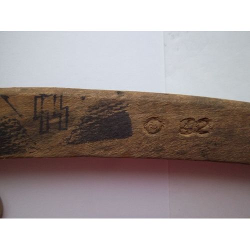 Cintre Allemand 1942 Tapon Rzm Équipement Militaire Wh
