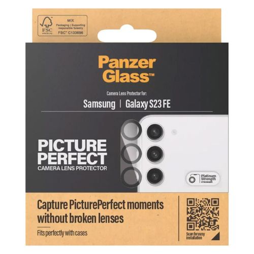 Panzerglass Protection D'écran Camera En Verre Trempé Samsung Galaxy S23 Fe