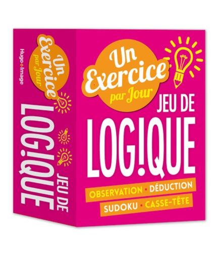 Un Exercice Par Jour Jeu De Logique - Edition 2018