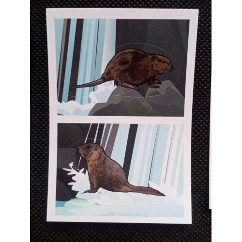 Animaux 2020 N°161 - Image Sticker Vignette Panini