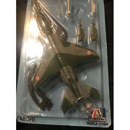 Avion Miniature De Combat Jaguar - Fabbri - Italeri - 1/100