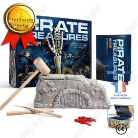 Td® Jouets Scientifiques Et Éducatifs Pour Enfants Trésor De Pirate Fouille Archéologique Jouets Éducatifs Pour Garçons
