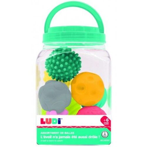 Ludi - Assortiment De 8 Balles ( Jb-30055 )