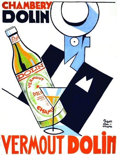 Affiche Vermout Dolin
