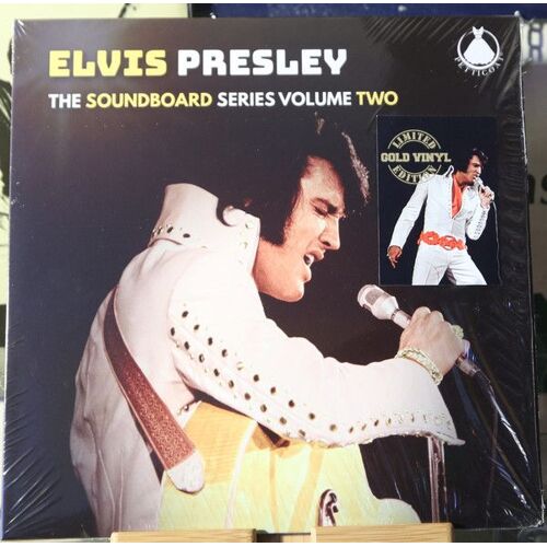 Elvis Presley Soundboard Serie Vol.2 Lp 33 Tours Gold Vinyl Or + Cd Bonus