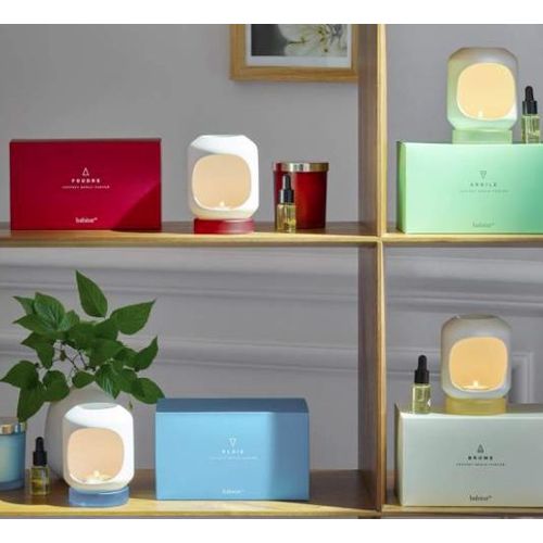 Diffuseur en céramique + parfum senteur ARGILE + bougies offertes