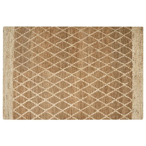 Tapis En Jute Beige 200 X 300 Cm Zorava