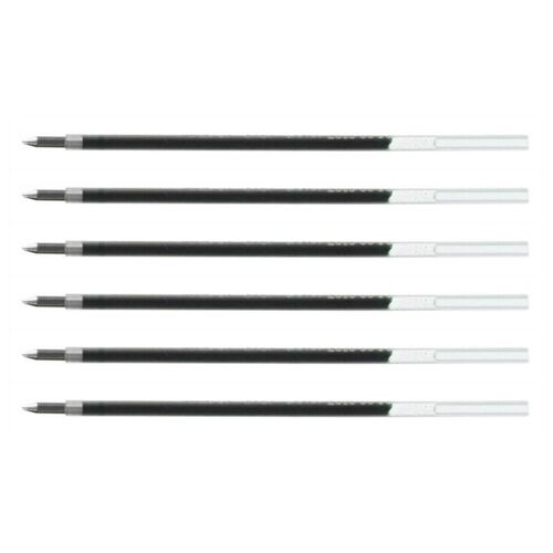 Pentel Lot De 6 Recharges Pour Stylo Bille Rétractable Bxc47, Vicuna C4 - Vert