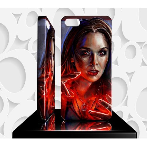 Coque Design Iphone 5c Avengers La Sorcière Rouge - Réf 106