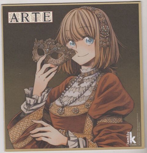 Ex Libris Shikishi Manga Renaissance Arte Magnifique !