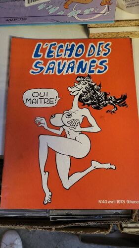 L'echo Des Savanes  N°40 Oui Maitre
