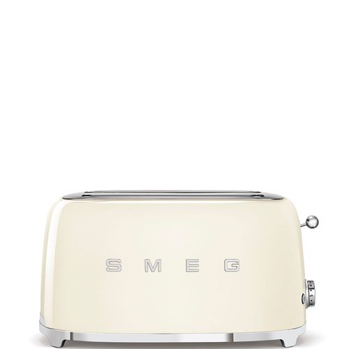 Smeg 50's Style TSF02CREU - Grille-pain - 4 tranche - 2 Emplacements - crème