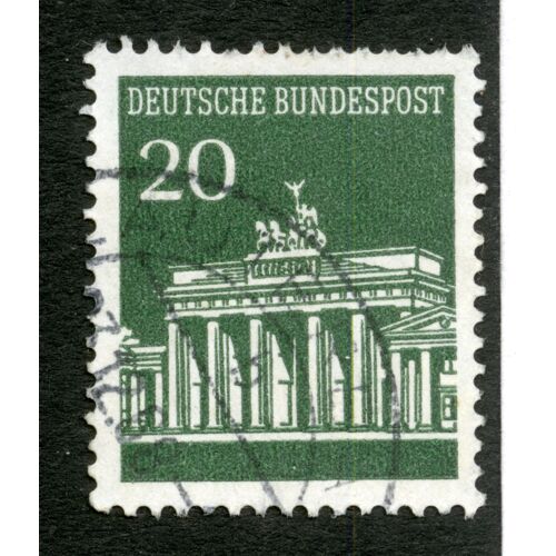 Timbre Oblitéré Deutsche Bundespost, 20