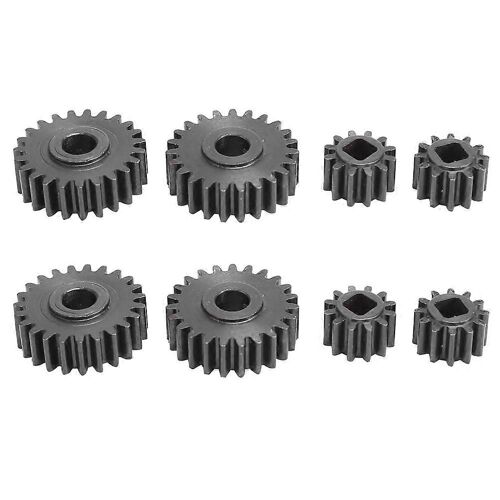 8pcs Ar45 F9 Portal Axle Portal Gear Set 23t / 12t Pour Axial Scx10 Iii Capra 1/10 Rc Crawler Car Upgrade Pièces Accessoires