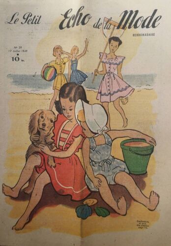 Le Petit Echo De La Mode 17 Juillet 1949 N°29