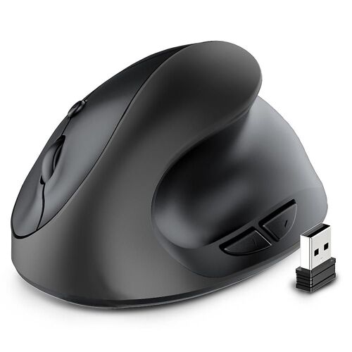 2.4g Souris sans fil Souris ergonomique Ordinateur Bureau Poignée verticale Souris Souris sans bruit pour calcul