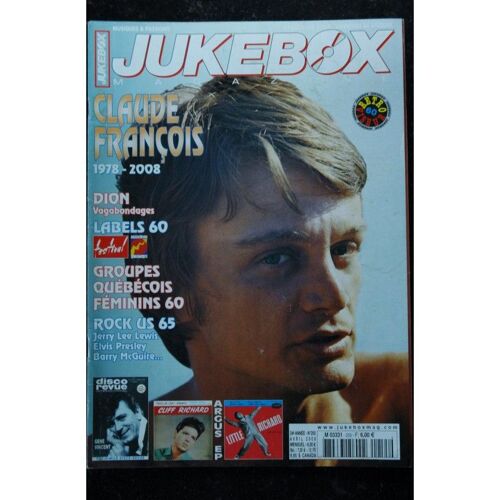 Jukebox 255 - 2008 - Claude Francois Fac-Similé Disco Revue Gene Vincent