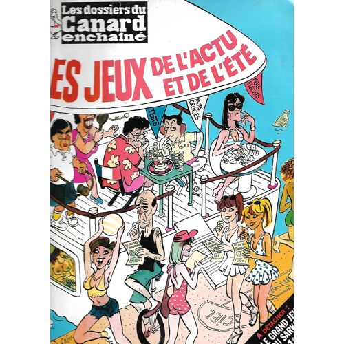Les Jeux De L'actu Et De L'ete Canard Enchaine 0