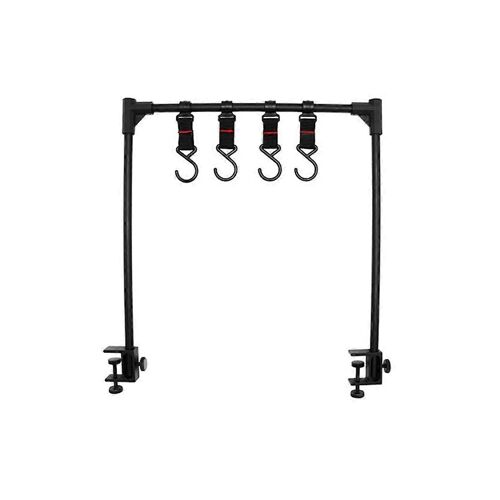 Porte-Vaisselle De Pique-En Alliage D'aluminium De Table De Bureau En Plein Air Support De Lampe De Camping Multi-Étagère À Côté De La Table, 69 X 35 Cm