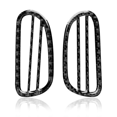 Autocollants De Sortie Latérale En Fibre De Carbone Autocollants De Garniture De Désembueur Pour Corvette C6 2005 2006 2007 Accessoires Intérieurs