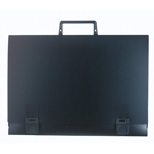 Exacompta 59201e Valisette Arts Graphiques A Poignee Dos 60 Mm Polypropylene Rigide 12/10e - Raisin