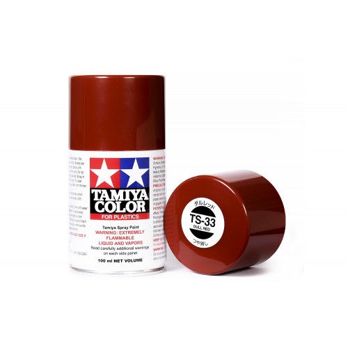 Peinture Maquette Ts33 Rouge Mat - Dull Red - Tamiya 85033-Tamiya