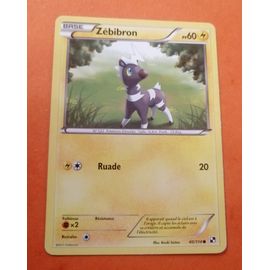 Zebibron 60 Pv 40 /114 Noir Et Blanc