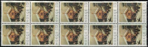 Norvège 1982 Lot De 10 Used Coutumes Et Traditions De Noël Adolph Tidemand Y&t No 831 Su