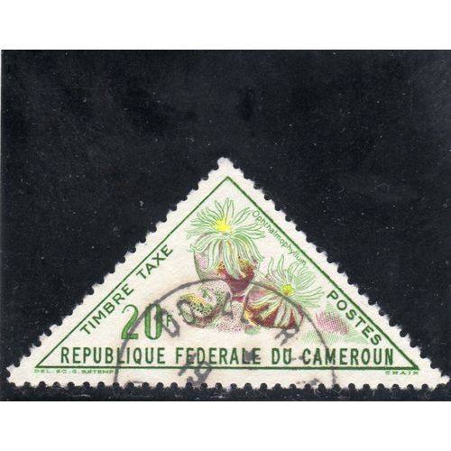 Timbre-Taxe Du Cameroun (Fleur)