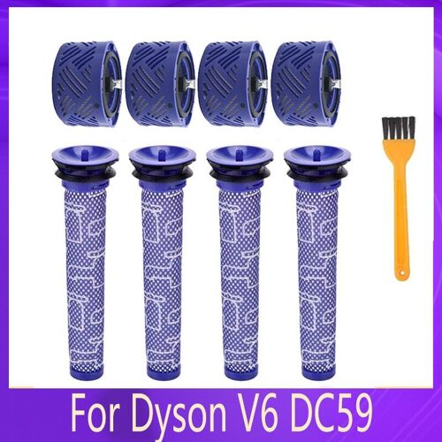 Pièces de rechange pour aspirateur Dyson V6 DC59, filtre HEPA # DY-96674101 & DY-96566101, accessoires de remplacement
