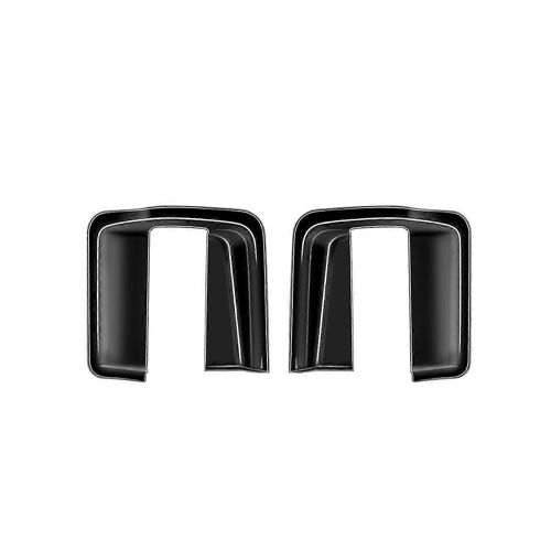 Pour Alphard 40 Series 2023 + Voiture Intérieur Porte Du Milieu Poignée Bowl Cover Trim Frame Autocollant Bright Black