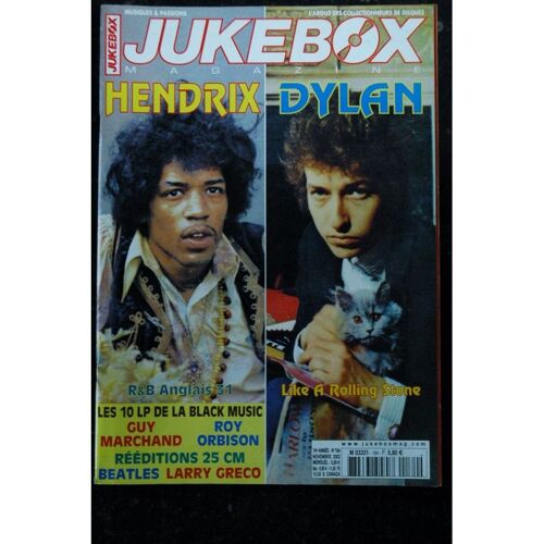 Jukebox 184 - 2002 - Jimi Hendrix Bob Dylan Guy Marchand Roy Orbison Beatles Larry Greco