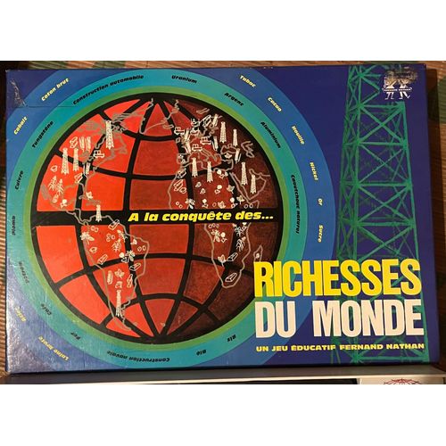 Jeu À La Conquête Des Richesses Du Monde 