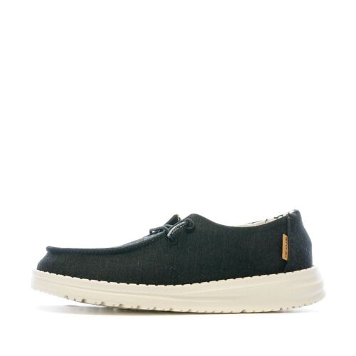 Chaussures Noires Mixte Hey Dude Wendy