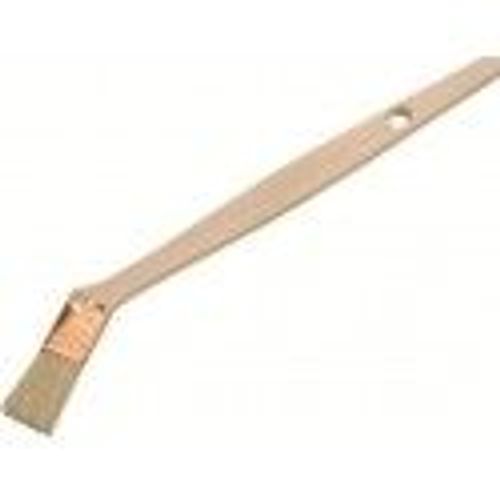 Pinceau brosse queue de de radiateur manche coudé taille 30mm