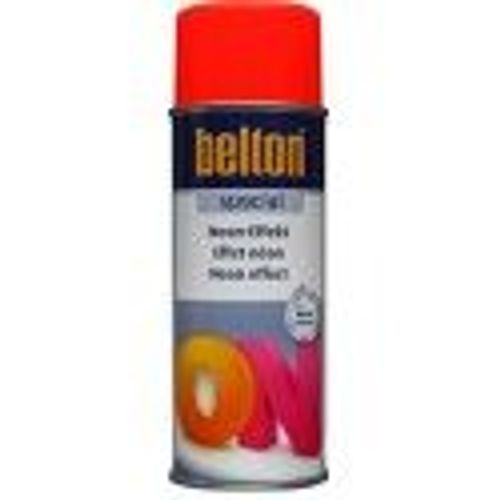 Aérosol peinture fluorescente rouge fluo 400ml BELTON