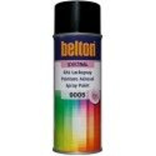 Peinture aérosol multi supports RAL 9005 noir mat 400ML SPECTRAL BELTON