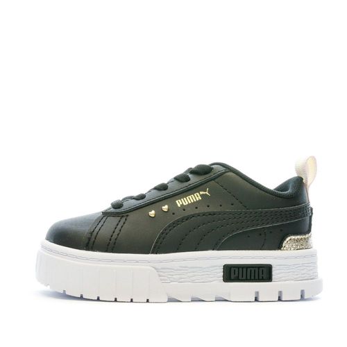 Baskets Noir Fille Puma Mayze Shiny