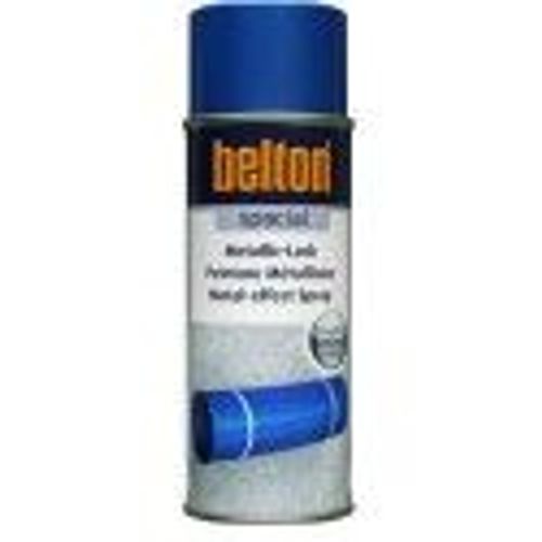 Aérosol peinture multi supports bleu métallisé brillant 400ml BELTON