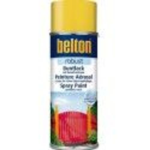 Aérosol peinture epoxy Jaune zinc brillant RAL 1018 ultra résistante ROBUST BELTON