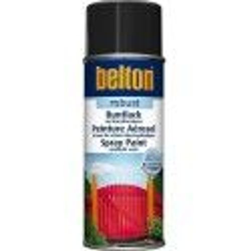 Aérosol peinture epoxy noir mat 400ml ultra résistante ROBUST BELTON