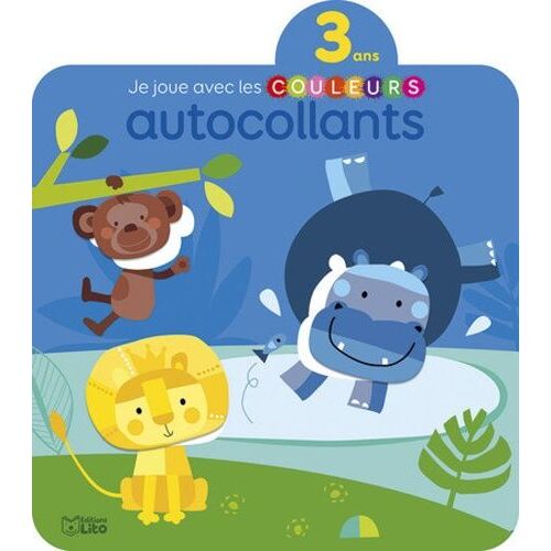 Autocollants Les Animaux Sauvages - Je Joue Avec Les Couleurs