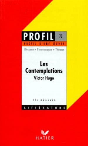 Les Contemplations", Victor Hugo