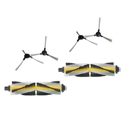Pièces de rechange pour aspirateur Robot Blaupunkt Bluebot XEASY, brosse principale à rouleaux, 2 pièces