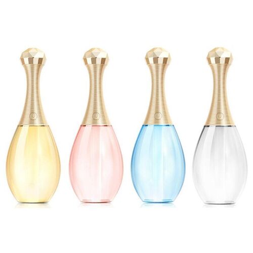 Humidificateur d'air USB 300Ml, brumisateur avec lumière LED, Mini bouteille de parfum pour la maison
