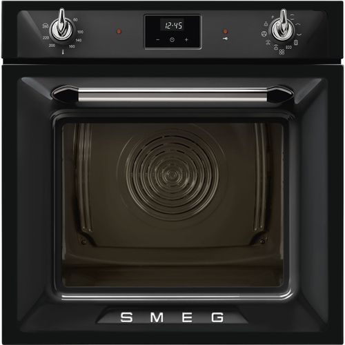 smeg Four - Victoria 50 - Noir - SOP6900TN