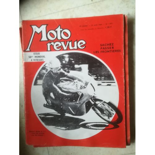 Moto Revue 1697 De 1964 Fb Mondial 50,Mont Ventoux,Tourist Trophy