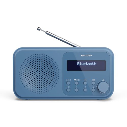 Sharp DR-P420(BL) bleu (DAB, FM, DAB+ DAB, Bluetooth), Radio, Bleu
