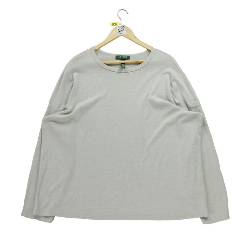 Reconditionné - T-Shirt Manches Longues Femme Gris - Taille 3xl - Femme - Gris
